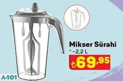 MİKSER SÜRAHİ MİKSER SÜRAHİ